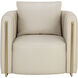 Alix Napa Beige Lounge Chair